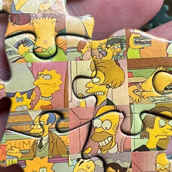 The Simpsons Bart Photomosaics Puzzle 1000 Pieces - Picture 2 of 7